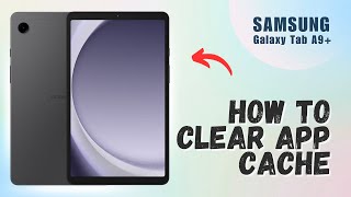 How to Clear App Cache on Samsung Tab A9 [upl. by Folly]