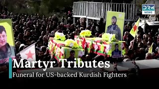 Kurdish Martyrs Remembered in Qamishli  News Today  TSC  AH13 [upl. by Eemak]