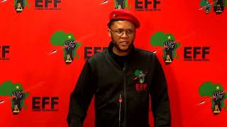 EFFPresser addressed by CIC JuliusSMalema [upl. by Oiziruam]