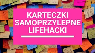 Karteczki Samoprzylepne  jak je wykorzystać [upl. by Elohcin798]