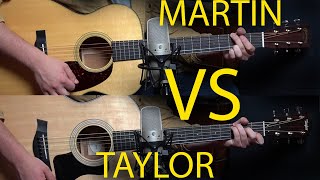 Martin 0018 vs Taylor 314 [upl. by Curley]