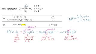 Laplace Transform of a Piecewise Function [upl. by Betteann]