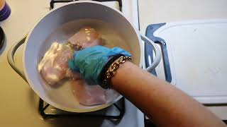 How to Boil Chicken Thighs [upl. by Scandura]