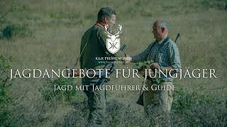 Jagdangebote für Jungjäger  mit Guide und Jagdführer auf das erste Stück Wild [upl. by Rediah312]