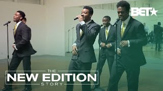 Cast of ‘The New Edition Story’ Perform for BET Execs  The New Edition Story [upl. by Erin]