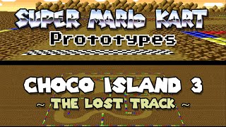 Super Mario Kart  Choco Island 3  The Lost Track [upl. by Eeliah]