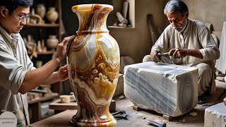 Master Sculptors at Work The Creation of an Onyx Masterpiece [upl. by Lahcar]