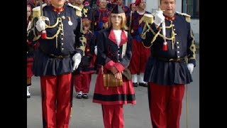 Le IIIe Régiment des Zouaves de la Compagnie quotLes Blancsquot de Florennes à HARGNIES Fr [upl. by Nehr]