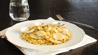 Recette  Fregola sarda en risotto [upl. by Mckinney495]