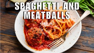 Spaghetti and Meatballs  The 1 Ingredient You Should NEVER Leave Out [upl. by Ahsiuqat653]