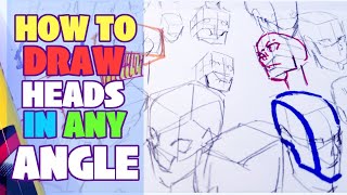 How To Draw The Head From Any Angle [upl. by Tod837]