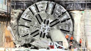 Miami Access Tunnel TBM Breakthrough Event [upl. by Liamaj482]