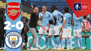 HIGHLIGHTS  ARSENAL 20 MAN CITY  FA CUP SEMIFINAL [upl. by Ayik]