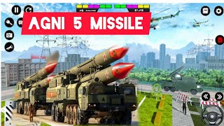 Agni 5 missile [upl. by Atteyram988]