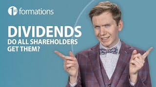 Dividends  do all shareholders get them [upl. by Pastelki884]