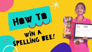 How to win Spell Bee Competitions  Spelling Champions  LITKIDS Short Courses [upl. by Etem]