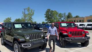 All Jeep Wrangler JL Tops  Soft Top  Hard Top  Sky One Touch Power Top [upl. by Randee]