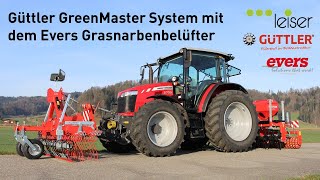 Güttler GreenMaster System mit dem Evers Grasnarbenbelüfter [upl. by Notsuj232]