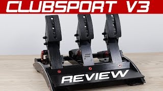 Fanatec ClubSport V3 Pedal Review [upl. by Ynomrah]