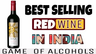 Sula Red Wine Review in Hindi  Shiraz amp Cabernet  Best Selling Red Wine  Game of Alcohols [upl. by Eindys27]