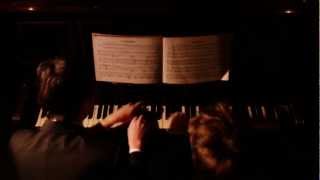 BEETHOVEN 5TH SYMPHONY  PIANO DUET  SCOTT BROTHERS DUO [upl. by Ennasil682]