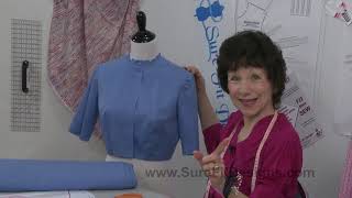 Reducing Sleeve Cap Ease by Sure Fit Designs [upl. by Anallese]