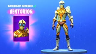 NEW VENTURION SKIN Fortnite Battle Royale [upl. by Stutsman]