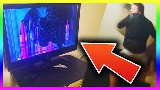 INSANE Gamer Rage Compilation TV SMASHES 2019 [upl. by Wendelin567]