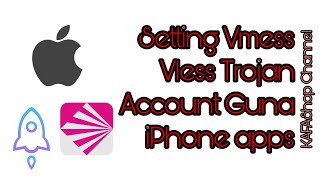 Cara Setting VMess VLess Trojan Config di iOS [upl. by Nerhtak]