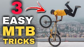 3 Easy Cycle Stunts  Infinity Riderzz [upl. by Inafit]