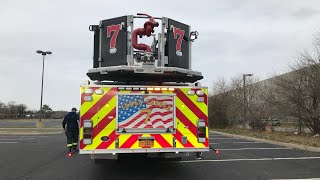 Holtsville fire department Santa run December 19 2020 [upl. by Kreiner]