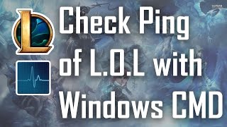 How to check League of Legends LoL Ping for NAPH Servers [upl. by Arracot]