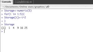 For Loops in R [upl. by Attey]