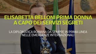 Elisabetta Belloni chi è il nuovo capo dei servizi segreti [upl. by Amairam201]