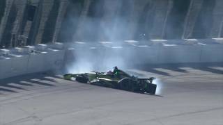 Charlie Kimball Incident At Pocono Raceway [upl. by Anirb]