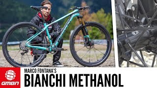 Marco Fontanas Bianchi Methanol XC Bike  GMBN Pro Bikes [upl. by Ojadnama]