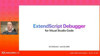 DevTools from the Community ExtendScript Debugger for Visual Studio Code  Eric Robinson [upl. by Jayme]