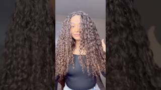 Styling my curly hairGRWM  اجهزوا معايا و انا بعمل ستايلينج لشعري الكيرلي 💖 curlyhair curls [upl. by Duff]