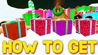 HOW TO GET ALL PRESENTS in TOWER DEFENSE SIMULATOR ROBLOX [upl. by Aphra]