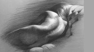 My Flexible Charcoal Life Drawing Method [upl. by Ahsekyw986]