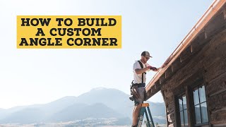 How To Build A Custom Gutter Corner [upl. by Annua843]