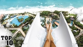 Top 10 Scariest Water Slides In The World [upl. by Balough68]