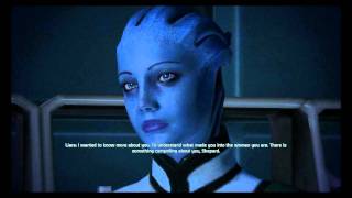 Mass Effect  Liara Female Romance Complete Scenes and Dialogues [upl. by China]