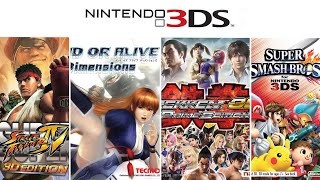 Fighting Games for 3DS [upl. by Eema]