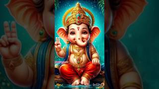 sukhkartadukhhartadevachadevtuganpati 💞 cute ganpati shortvideo [upl. by Mcadams]