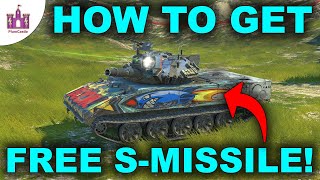 OUTDATED  HOW to get a FREE Sheridan Missile  NEW  WoT Blitz [upl. by Helga]