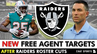 Raiders Free Agent Targets After NFL Roster Cuts [upl. by Traweek]