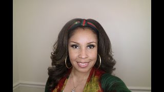 NEESHA H301 HALF WIG REVIEW [upl. by Hsihsa]