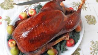 Roast Smoked Goose  A Christmas Goose Special [upl. by Durtschi]