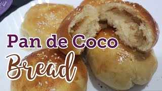 How to make a Pan de Coco Bread  A Pinoy Bread  bakersdelight [upl. by Hnib]